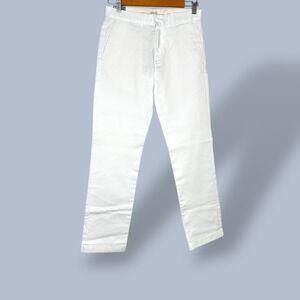 Crewcuts Boys' Slim Pant in Flex Chino White Kids Size 12 School Vacation